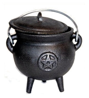 Antique Giant three legged Cast Iron Cauldron Pot